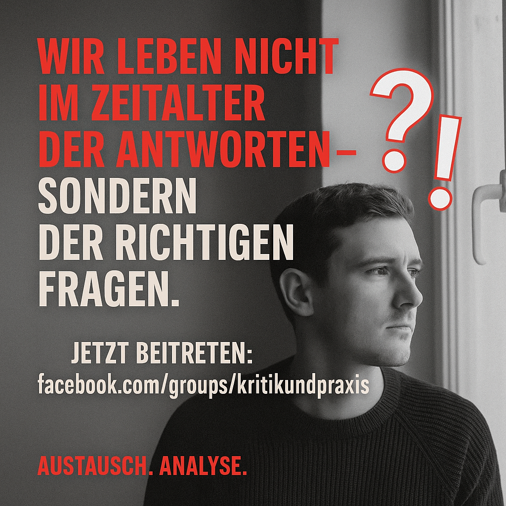 Die Diskussionsgruppe von Kritik & Praxis auf Facebook ist online!