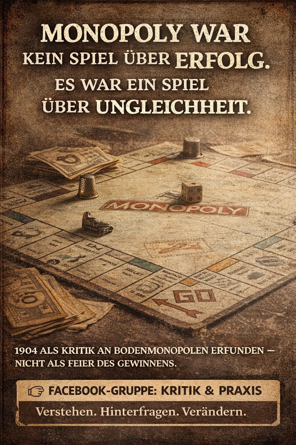 Ein Ideologiespiel der Moderne