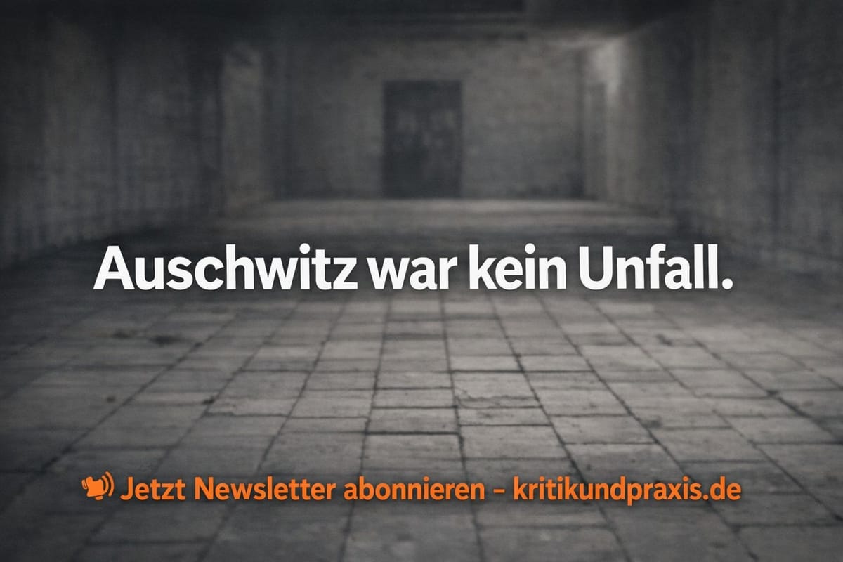 „27. Januar 2026 – Erinnerung ist keine Geste“