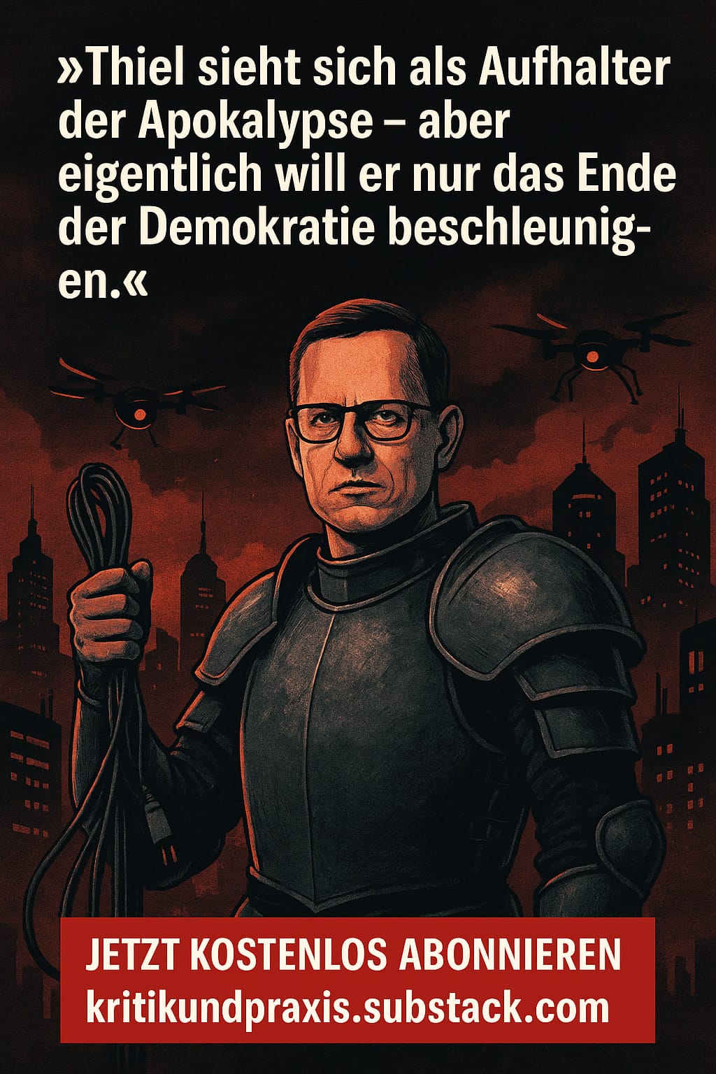 Peter Thiel und die Apokalypse: Die Mythenmaschine des digitalen Feudalismus